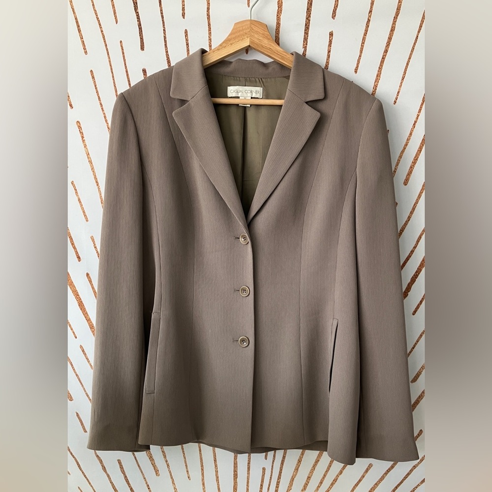 Vintage Casual Corner Suit Jacket